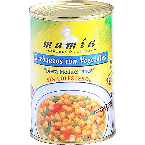 Garbanzos Con Vegetales Mamia 400g von Mamia