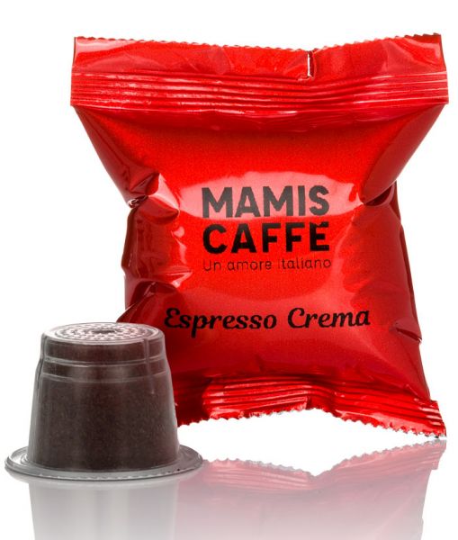 Mamis Caffè Espresso Crema Nespresso®* kompatible Kapseln von Mamis Caffè