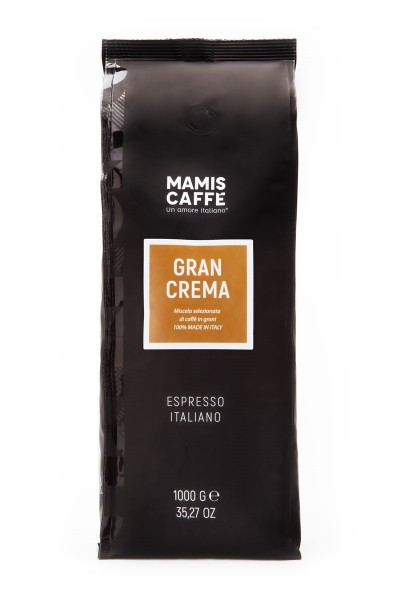 Mamis Caffe Gran Crema - Espresso - 1kg Bohnen von Mamis Caffe