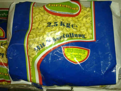 Mamma Lucia Tortellini mit Käsefüllung 2,5 KG Mamma Lucia Tortellini mit Käsefüllung 2,5 KG von Mamma Lucia