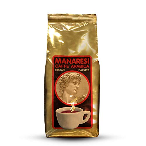 Manaresi Kaffee Miscela Oro Bohnen, 1er Pack (1 x 1 kg) von Manaresi