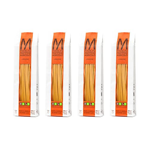 Mancini Pastificio Agricolo - Linguine 2 kg (4 Packungen à 500 g) von Mancini Pastificio Agricolo