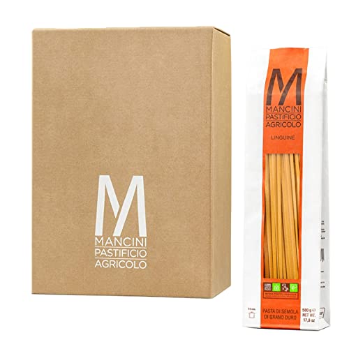 Mancini Pastificio Agricolo - Linguine 500 gr - Karton mit 12 Packungen Mancini Pastificio Agricolo - Linguine 500 gr - Karton mit 12 Packungen von Mancini Pastificio Agricolo
