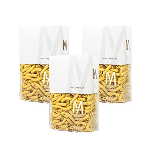 Mancini Pastificio Agricolo - Makkaroni 3 kg (3 Packungen à 1 kg) von Mancini Pastificio Agricolo