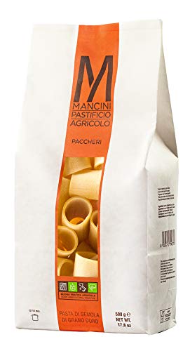 Pasta Paccheri 500g von Mancini Pastificio Agricolo