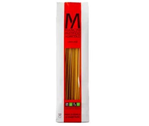 Mancini Linguine 1 kg – hochwertige handwerkliche Pasta, toller Geschmack mit einem Duft von echtem Weizen und die Nudeln haben kratzige, gut definierte Rillen von Mancini