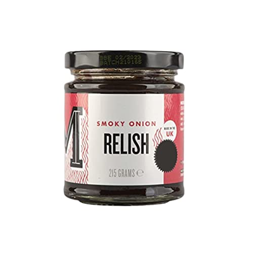 Manfood Smoky Onion Relish 227 g | Süßes und klebriges Relish | Perfekt für Käse Manfood Smoky Onion Relish 227 g | Süßes und klebriges Relish | Perfekt für Käse von Manfood
