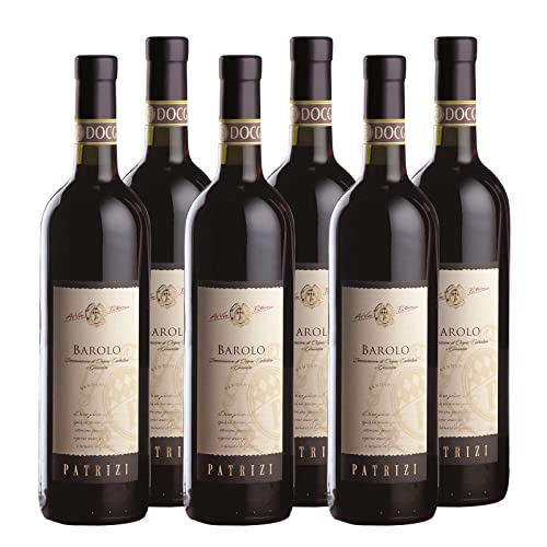 Barolo DOCG "Patrizi" Rotwein Piemont trocken (6 x 0.75l) von Manfredi