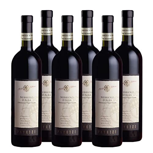 Nebbiolo d'Alba DOC "Patrizi" Rotwein Piemont trocken (6 x 0.75l) von Manfredi