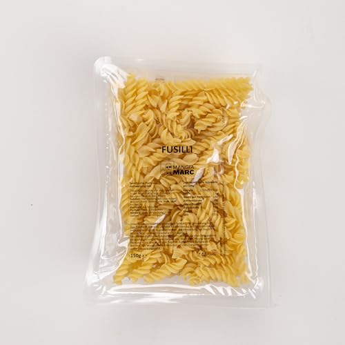 MangiaMarc Fusilli Semifrisch | Gedrehte Pasta aus Italien | unverwechselbare Spiralform | Frische Pasta & ungekühlt haltbar | In nur 5 Min. al dente MangiaMarc Fusilli Semifrisch | Gedrehte Pasta aus Italien | unverwechselbare Spiralform | Frische Pasta & ungekühlt haltbar | In nur 5 Min. al dente von MangiaMarc