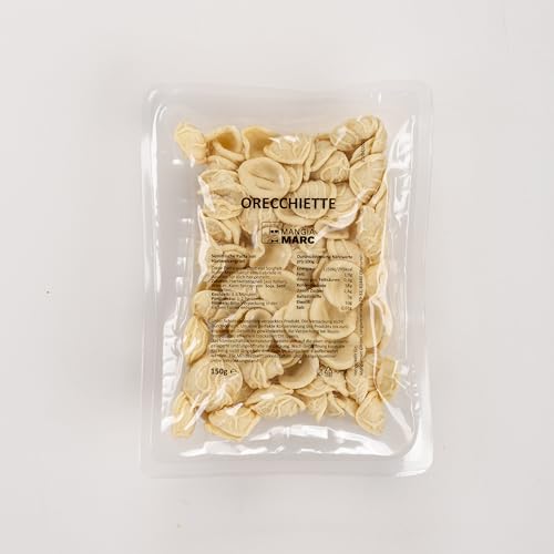 MangiaMarc Orecchiette Semifrisch | Italienische Pasta | Frische Pasta & ungekühlt haltbar | In nur 5 Min. al dente MangiaMarc Orecchiette Semifrisch | Italienische Pasta | Frische Pasta & ungekühlt haltbar | In nur 5 Min. al dente von MangiaMarc