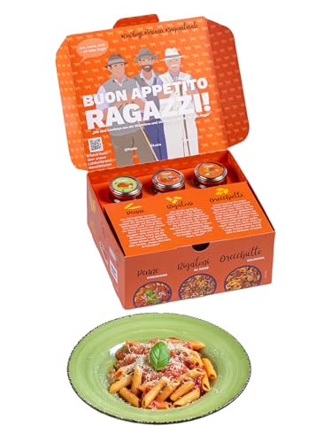 MangiaMarc – Italienischer Hochgenuss I Traditionelle frische Pasta und handgefertigte Soßen I Fertiggerichte mit Nudeln in 5 Minuten Ready mit der Pastabox Classico MangiaMarc – Italienischer Hochgenuss I Traditionelle frische Pasta und handgefertigte Soßen I Fertiggerichte mit Nudeln in 5 Minuten Ready mit der Pastabox Classico von MangiaMarc