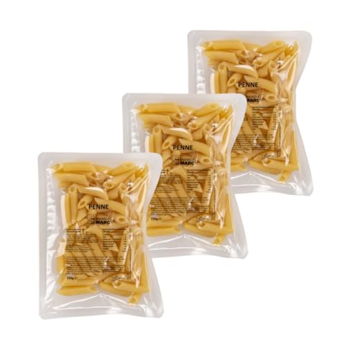 MangiaMarc Penne Semifrisch 3er Pack | Italienische Pasta aus Apulien | Frisch & ungekühlt haltbar | 3x 150g | In 5 Min. al dente MangiaMarc Penne Semifrisch 3er Pack | Italienische Pasta aus Apulien | Frisch & ungekühlt haltbar | 3x 150g | In 5 Min. al dente von MangiaMarc