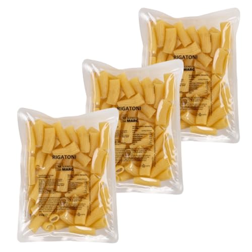 MangiaMarc Rigatoni Semifrisch 3er Pack | Italienische Pasta | Frisch & ungekühlt haltbar | 3x 150g | In 5 Min. al dente MangiaMarc Rigatoni Semifrisch 3er Pack | Italienische Pasta | Frisch & ungekühlt haltbar | 3x 150g | In 5 Min. al dente von MangiaMarc