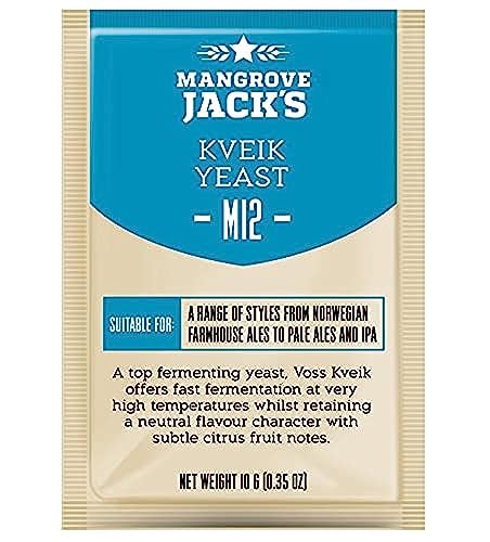 Mangrove Jacks M12 Kveik Craft Serie Hefe (10 g) Bierhefe von Mangrove Jack's