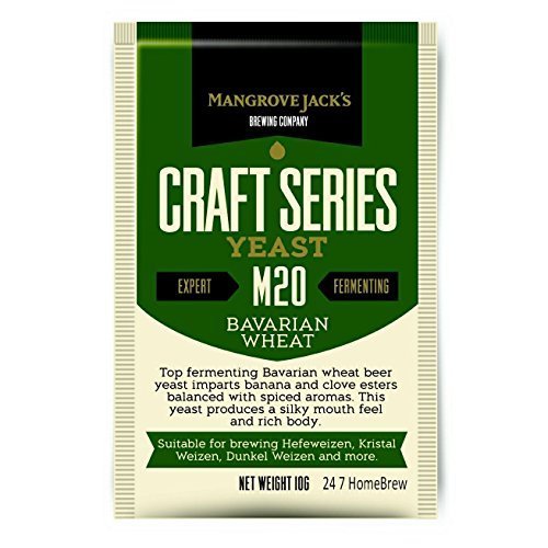 Mangrove Jack's Yeast M20 Bavarian Wheat Craft Series Yeast 10g treats 23L by Mangrove Jack's Mangrove Jack's Yeast M20 Bavarian Wheat Craft Series Yeast 10g treats 23L by Mangrove Jack's von Mangrove Jack's