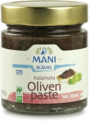 Mani Bläuel MANI Kalamata Olivenpaste, bio, NL Fair (1 x 180 gr) von Mani Bläuel