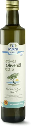 Mani Bläuel Bio MANI natives Olivenöl extra, Messara g.U. Kreta, b (1 x 500 ml) von Mani Bläuel