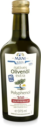 Mani Bläuel MANI natives Olivenöl extra, Polyphenol, bio (1 x 375 ml) von Mani Bläuel
