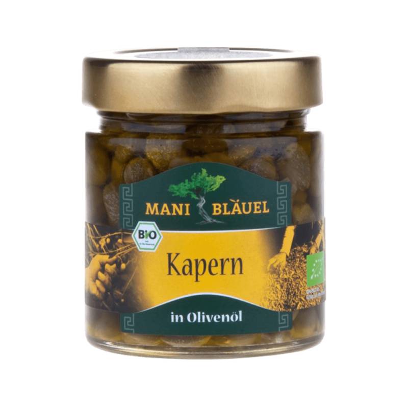 Bio Kapern in Olivenöl von Mani
