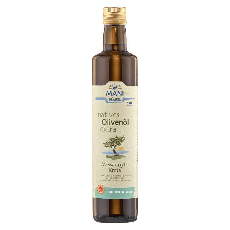 Bio natives Olivenöl extra, Messara g.U. Kreta von Mani