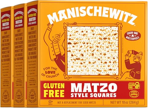 Manischewitz Matzo-Quadrate, glutenfrei, 284 ml, 3 Stück von Manischewitz
