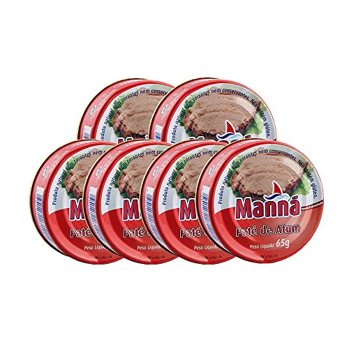Manná Pate de Atúm - Thunfischpastete Aus Portugal, 6er Pack (6 x 65g) von Manná