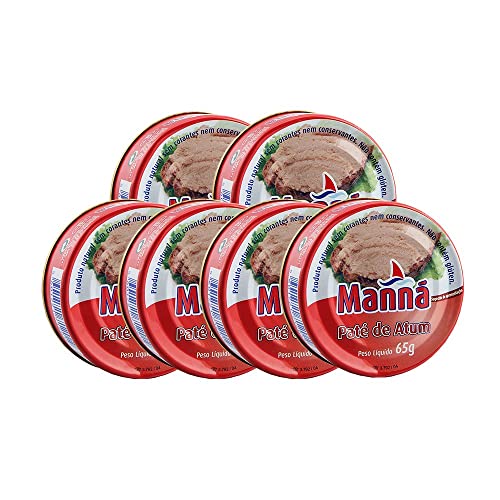 Manná Pate de Atúm - Thunfischpastete Aus Portugal, 6er Pack (6 x 65g) von Manná