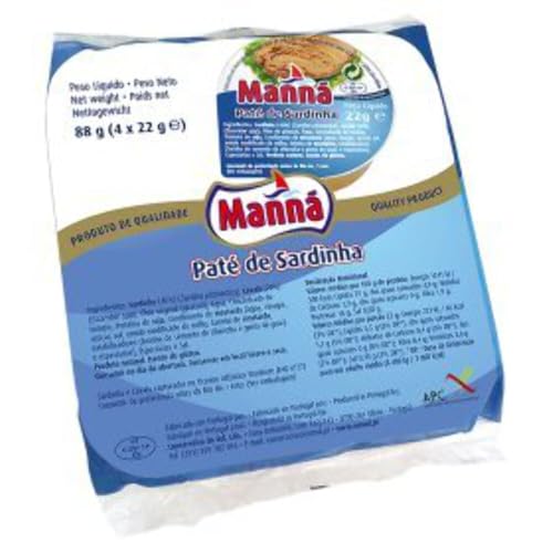 Manná Sardine Paté from Portugal 4x88g Manná Sardine Paté from Portugal 4x88g von Manna