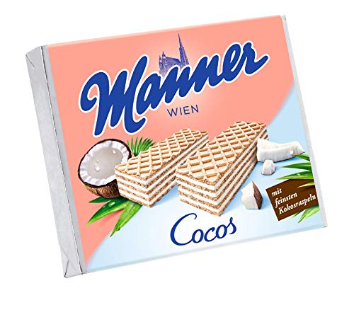 Manner Cocoscreme Schnitten, 12er Pack (12 x 75 g) von manner