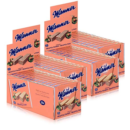 Manner - Neapolitaner Schnitten - 48 x 75 g von manner