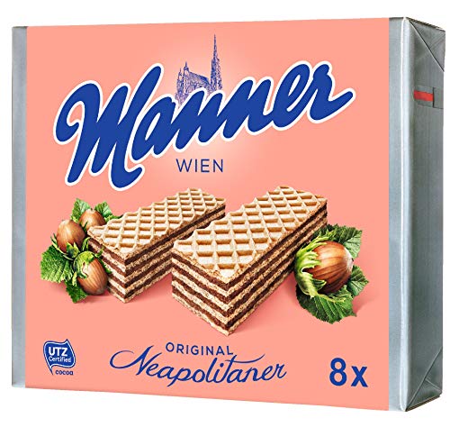 Manner Neapolitaner Schnitten Geschenkpackung, 10er Pack (10 x 600 g) von manner