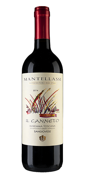 "Il Canneto" Sangiovese Maremma Toscana DOC 2022 von Mantellassi