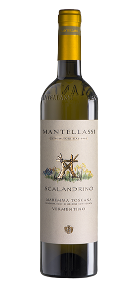 "Scalandrino" Vermentino Maremma Toscana DOC 2021 von Mantellassi