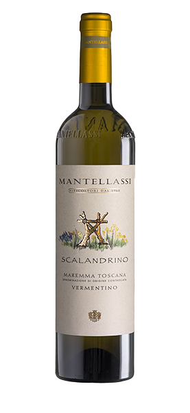 "Scalandrino" Vermentino Maremma Toscana DOC 2021 von Mantellassi