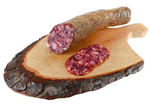 550g Salchichón Ibérico de Bellota | Pata Negra | Spanische Salami vom schwarzen Schwein | Pfeffersalami von Jamón y Vino - Spanische Delikatessen