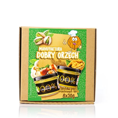 Nußpasten-Set 100% Nußpasten-Set 100% von Manufaktura Dobry Orzech