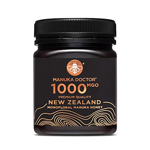 Manuka Doctor Manuka Honig 1000 MGO - Original Manuka Honig aus Neuseeland mit Methylglyoxal - 250 g von Manuka Doctor