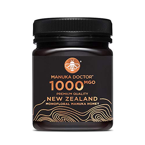 Manuka Doctor Manuka Honig 1000 MGO - Original Manuka Honig aus Neuseeland mit Methylglyoxal - 250 g Manuka Doctor Manuka Honig 1000 MGO - Original Manuka Honig aus Neuseeland mit Methylglyoxal - 250 g von Manuka Doctor