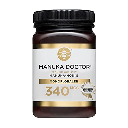 Manuka Doctor Manuka Honig 340 MGO - Original Manuka Honig aus Neuseeland mit Methylglyoxal - 500 g von Manuka Doctor