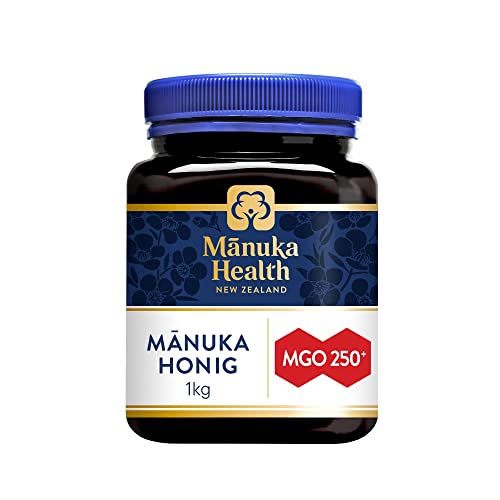 Manuka Health - Manuka Honig MGO 250 + 1Kg - 100% Pur aus Neuseeland mit zertifiziertem Methylglyoxal Gehalt von Manuka Health