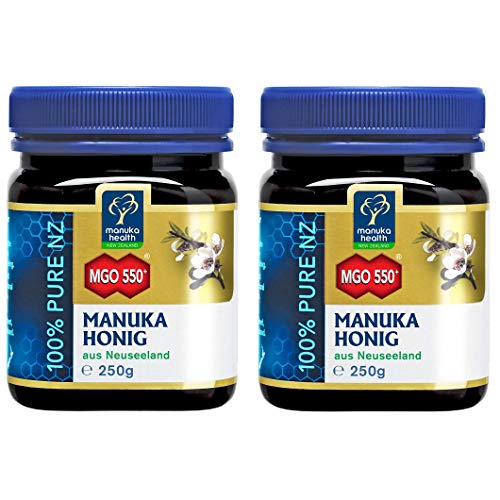 Manuka Health MGO 550+, 2er Pack (2 x 250 g) von Manuka Health