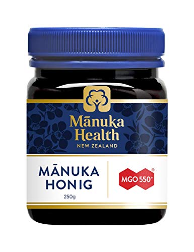 Manuka Health - Manuka Honig MGO 550 + 250g - 100% Purer aus Neuseeland mit zertifiziert aktiver Methylglyoxal von Manuka Health