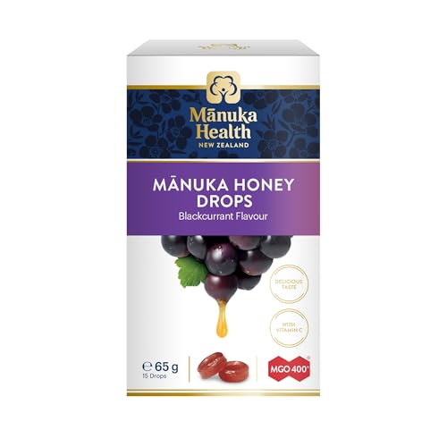 Manuka Health Manuka Honig MGO400 + schwarze Johannisbeere - 65g Manuka Health Manuka Honig MGO400 + schwarze Johannisbeere - 65g von Manuka Health