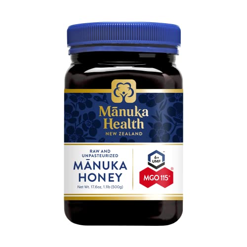 Manuka Health aktiver Manuka-Honig MGO 100+, 1er Pack (1 x 500 g), 41984 von Manuka Health