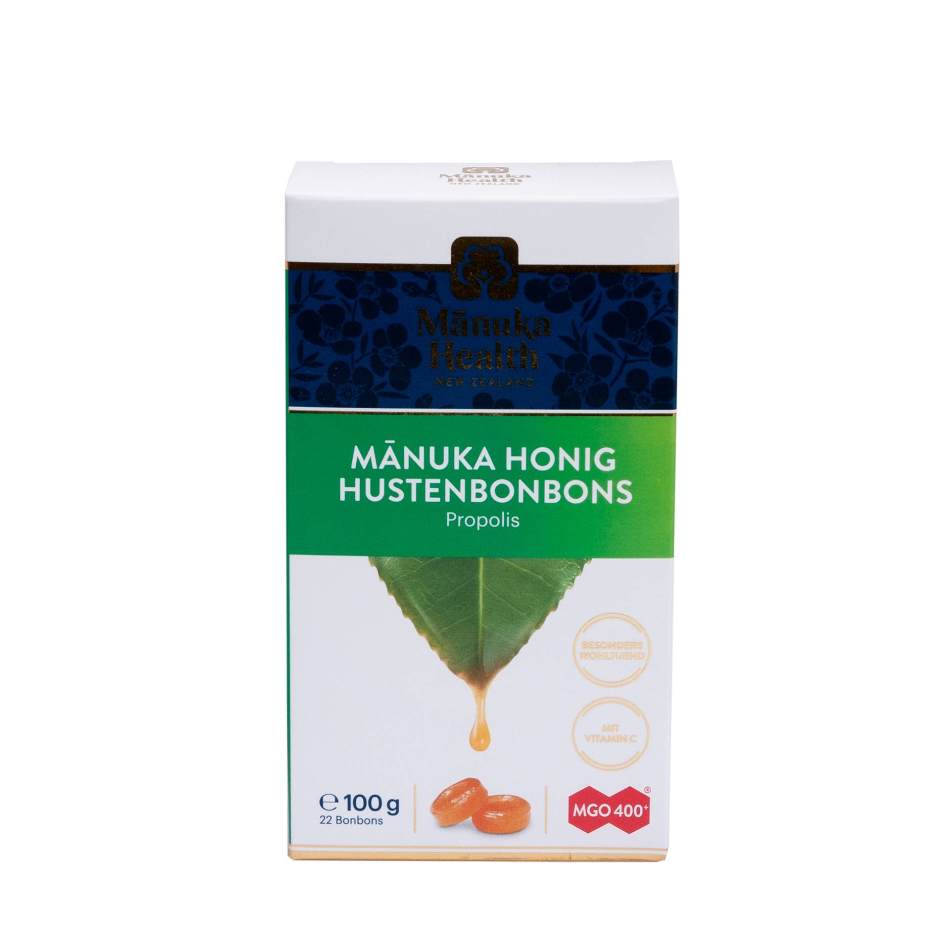 Manuka-Honig Lutschbonbons, mit Propolis, 100 g von Manuka Health