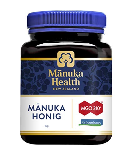 Neuseelandhaus Manuka Honig MGO310+ 1000g (zzgl. 10 Hübner Gratisproben) von Manuka