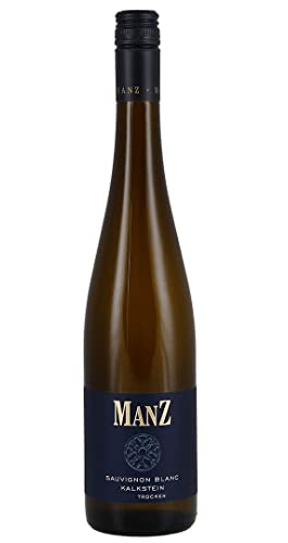 Weingut Manz 2023 Sauvignon Blanc Kalkstein trocken Rheinhessen Dt. Qualitätswein (1 x 0,75 L) von Manz