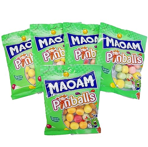 Maoam Pinballs 5er Pack 5 x 70g Maoam Pinballs 5er Pack 5 x 70g von Maoam