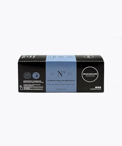 Englisches Frühstück Marabans schwarzer Tee im kompostierbaren Filter – Box mit 25 Filtern. Englisches Frühstück Marabans schwarzer Tee im kompostierbaren Filter – Box mit 25 Filtern. von Marabans Coffee & Tea